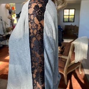 Ella Moss Heather Gray Top